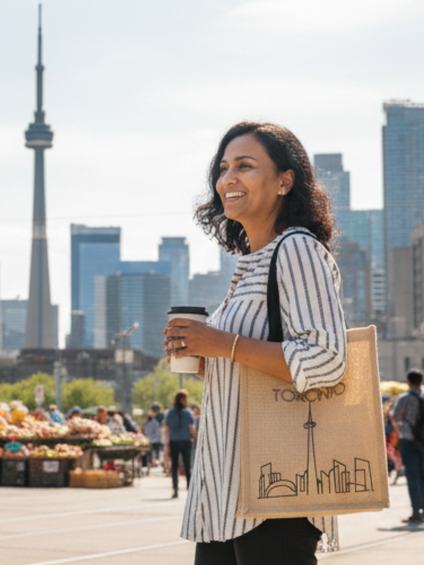 The Toronto Skyline Tote