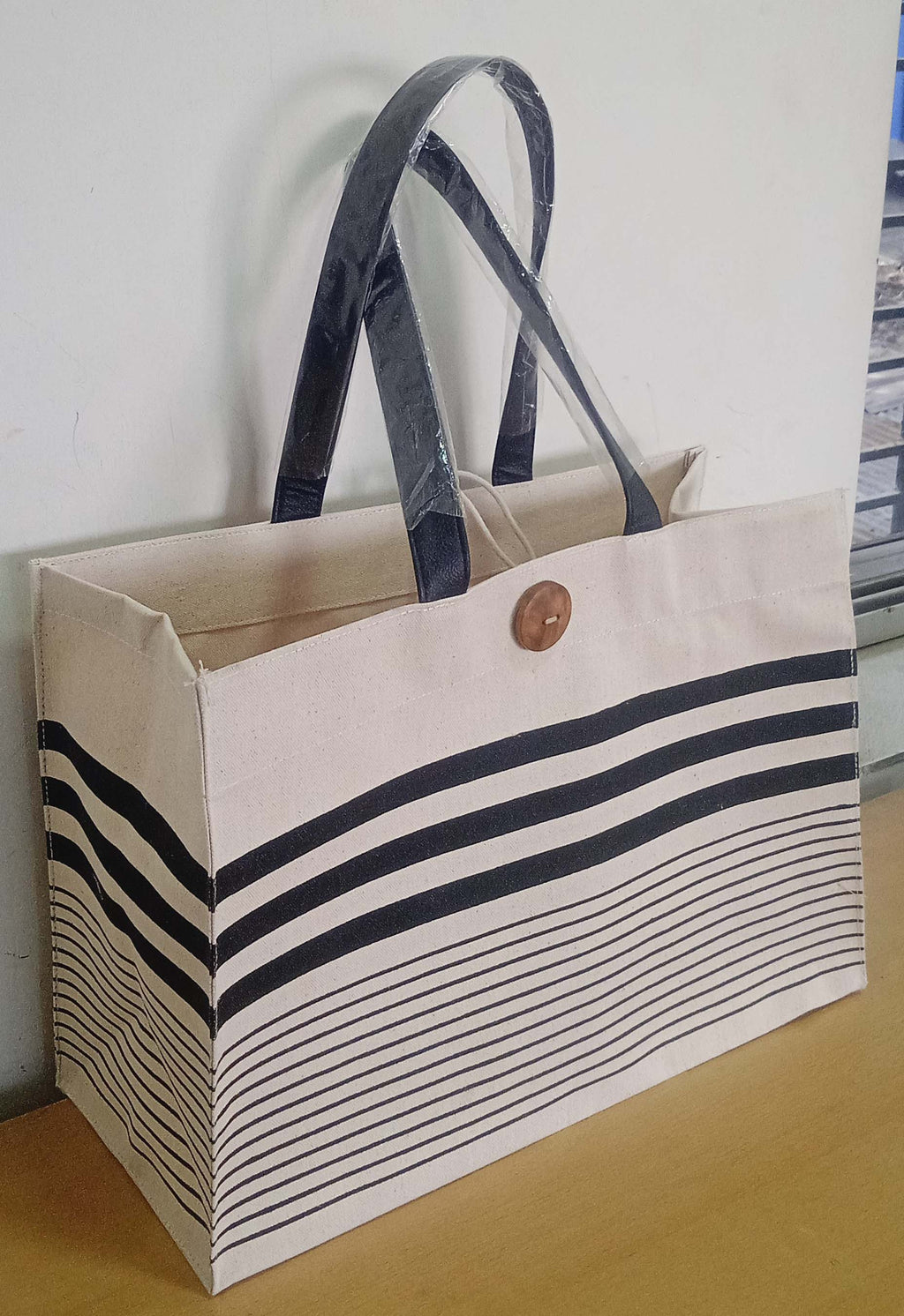 The Horizon Stripe Tote