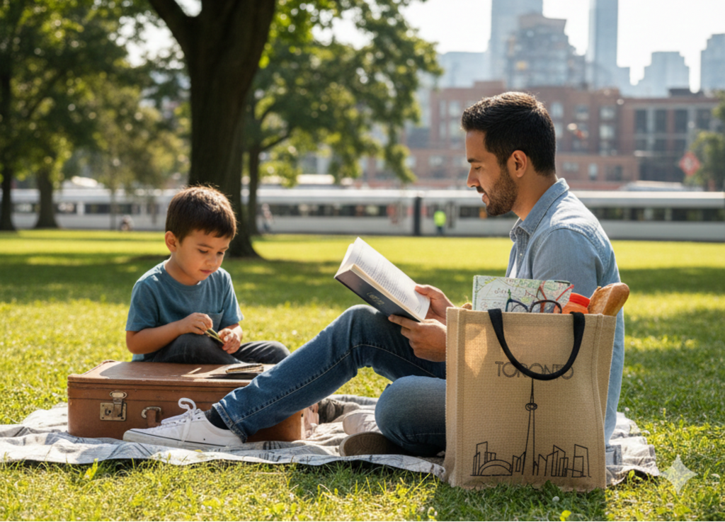 The Toronto Skyline Tote