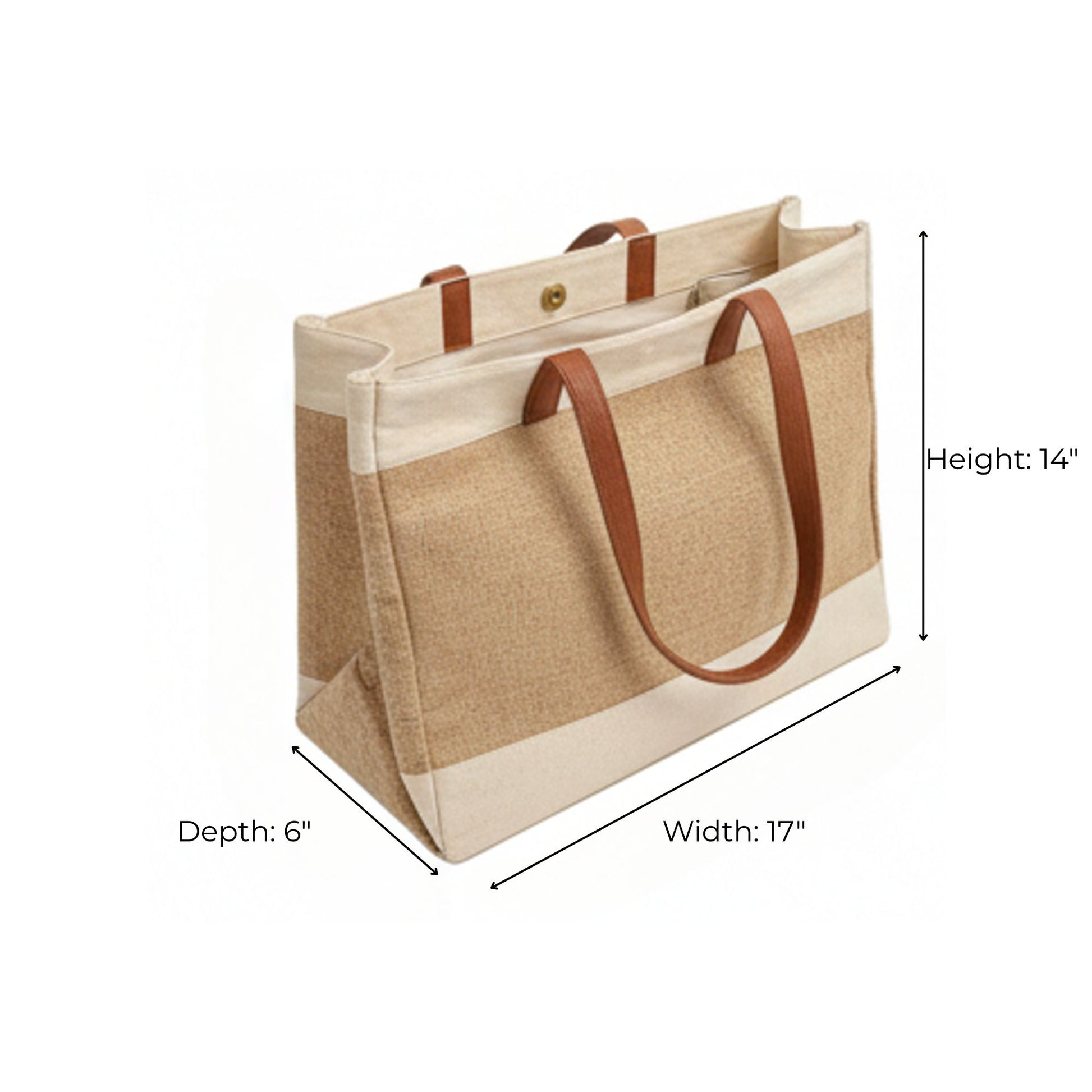 The Classic Lifestyle Tote - Brown