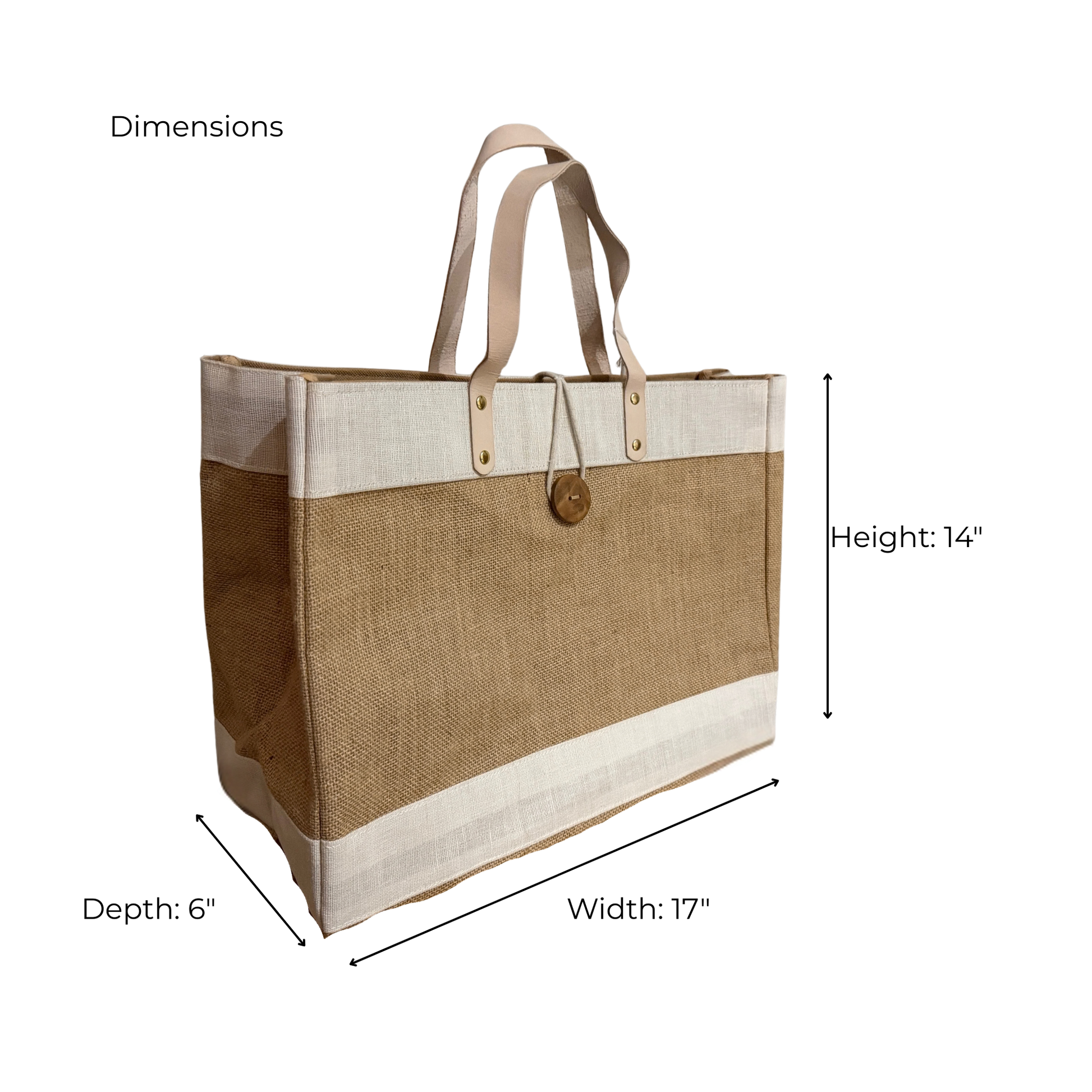 The Classic Lifestyle Tote - White