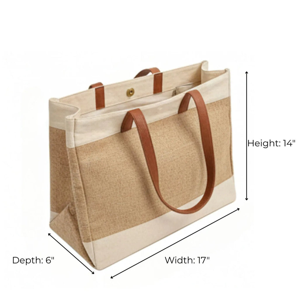 The Classic Lifestyle Tote - Brown