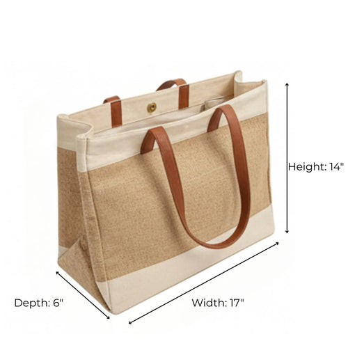 The Classic Lifestyle Tote - Brown