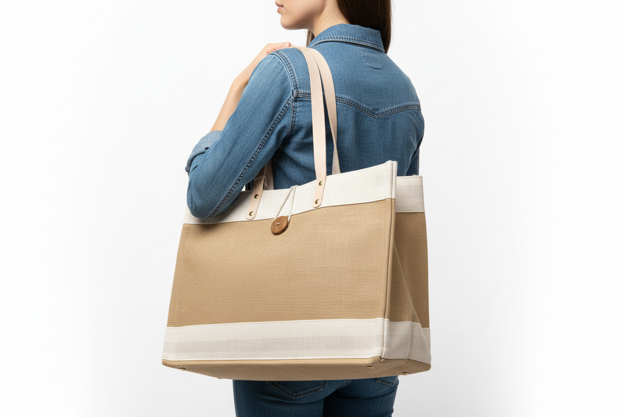 The Classic Lifestyle Tote - White