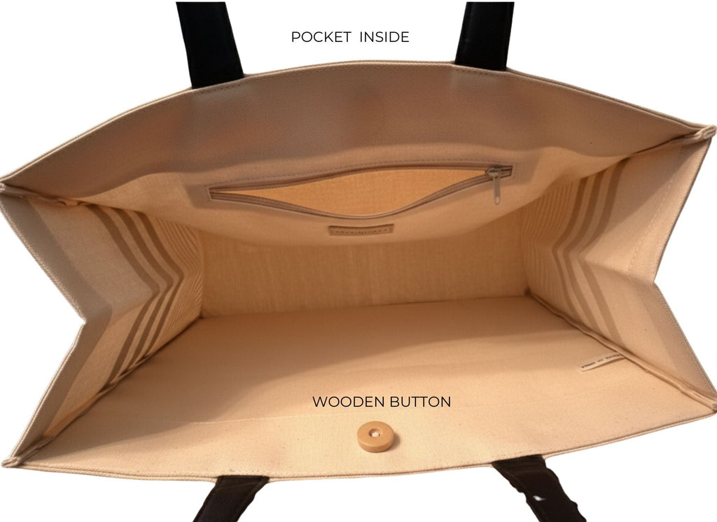 The Horizon Stripe Tote