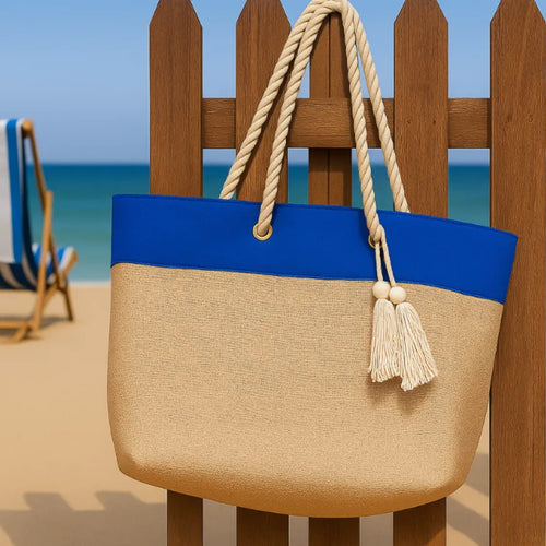 The Coastal Breeze Bag - Blue