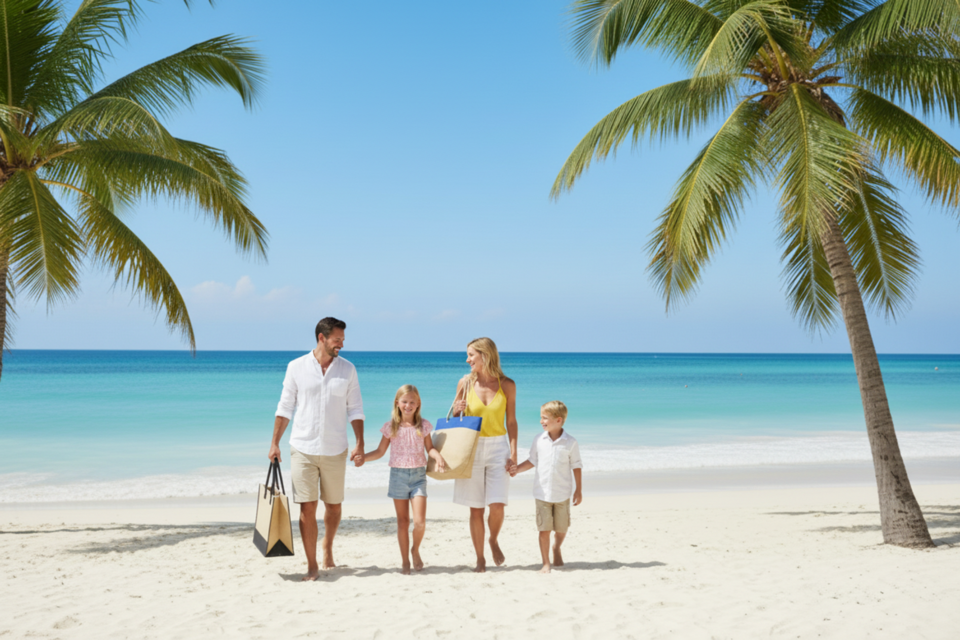 Sun & Sand Family Set of 3 Totes