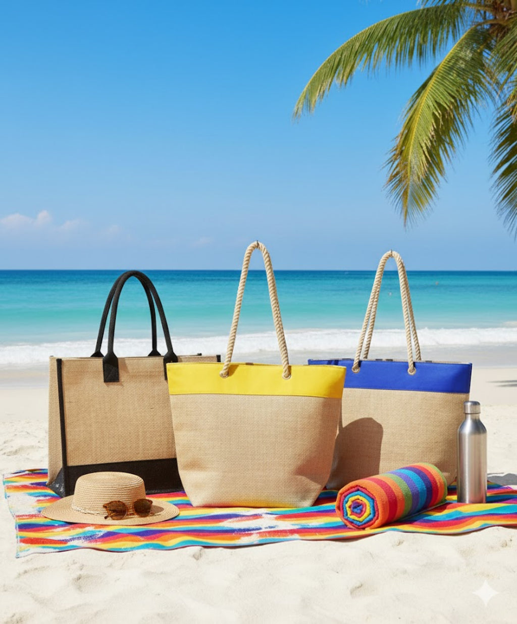 Sun & Sand Family Set of 3 Totes