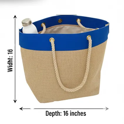 The Coastal Breeze Bag - Blue