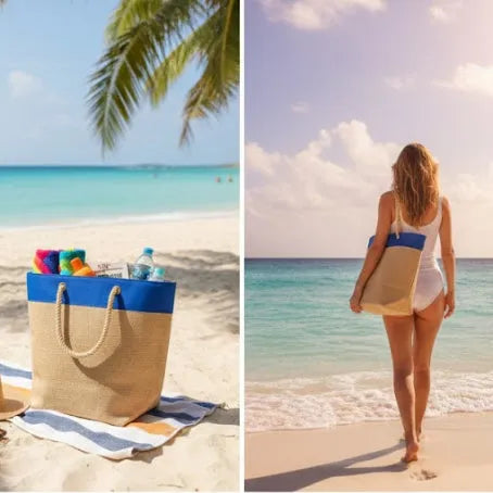 The Coastal Breeze Bag - Blue
