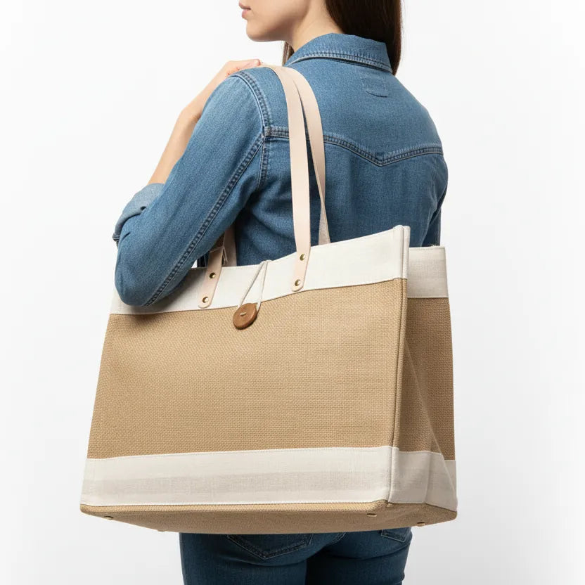 The Classic Lifestyle Tote - White