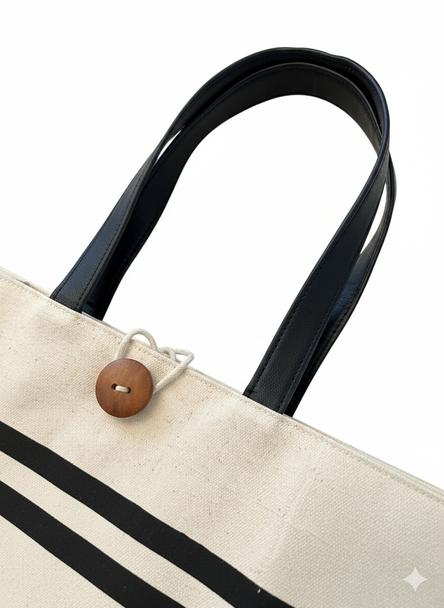 The Horizon Stripe Tote