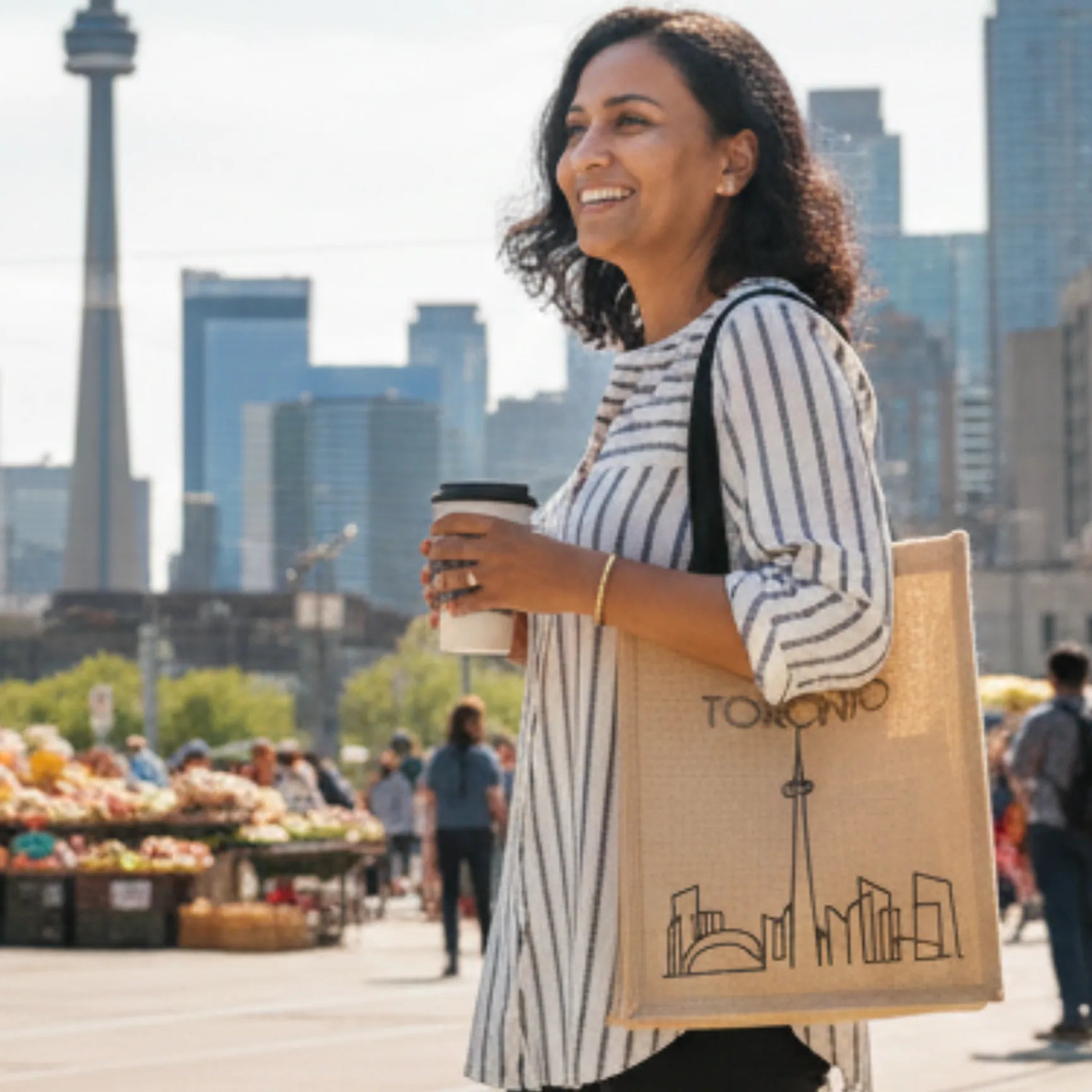 The Toronto Skyline Tote